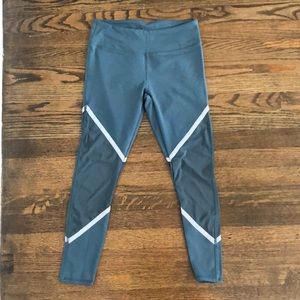 Fabletics 7/8 mesh leggings size S